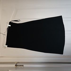 INC black strapless dress